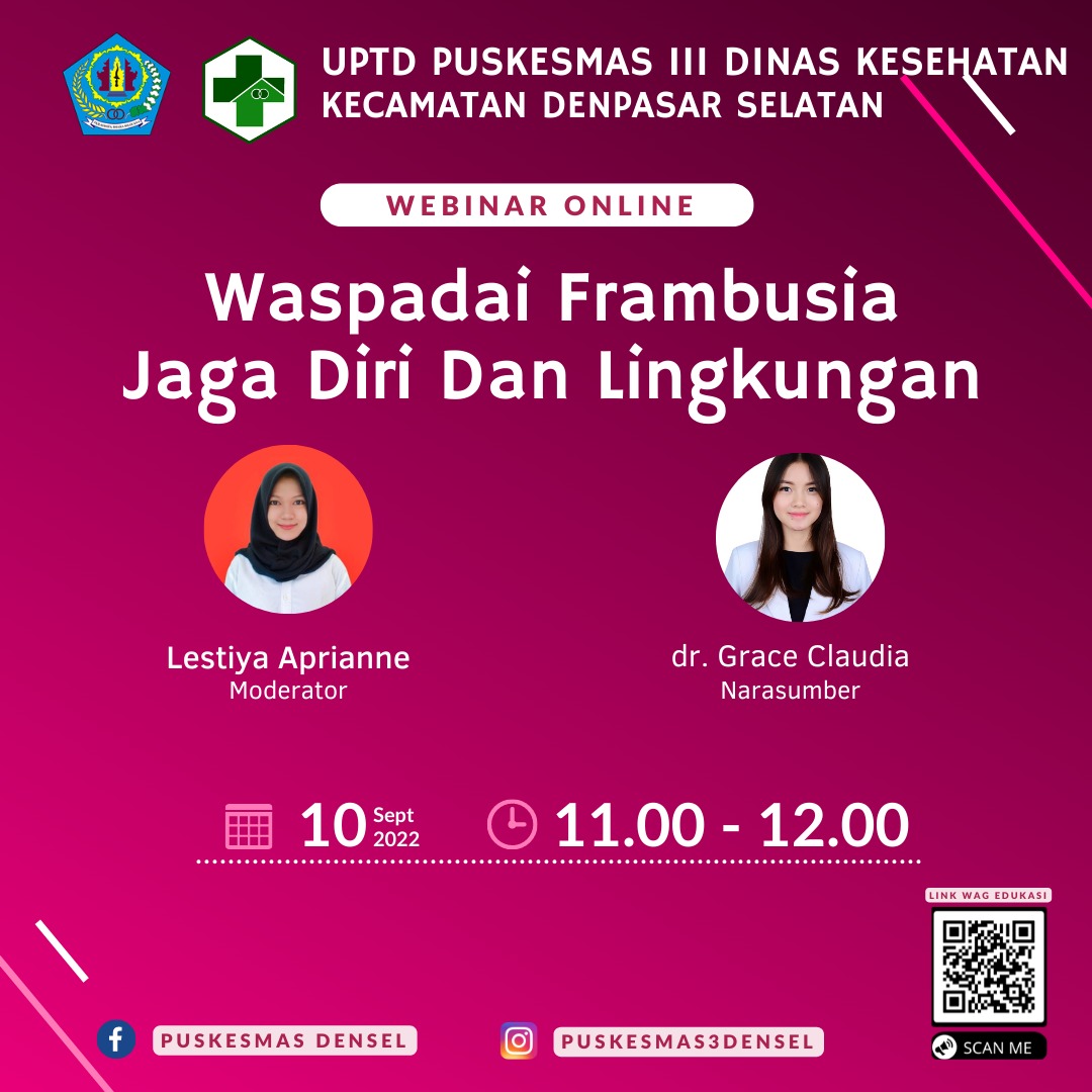 Webinar Kesehatan Mengenai Penyakit Frambusia