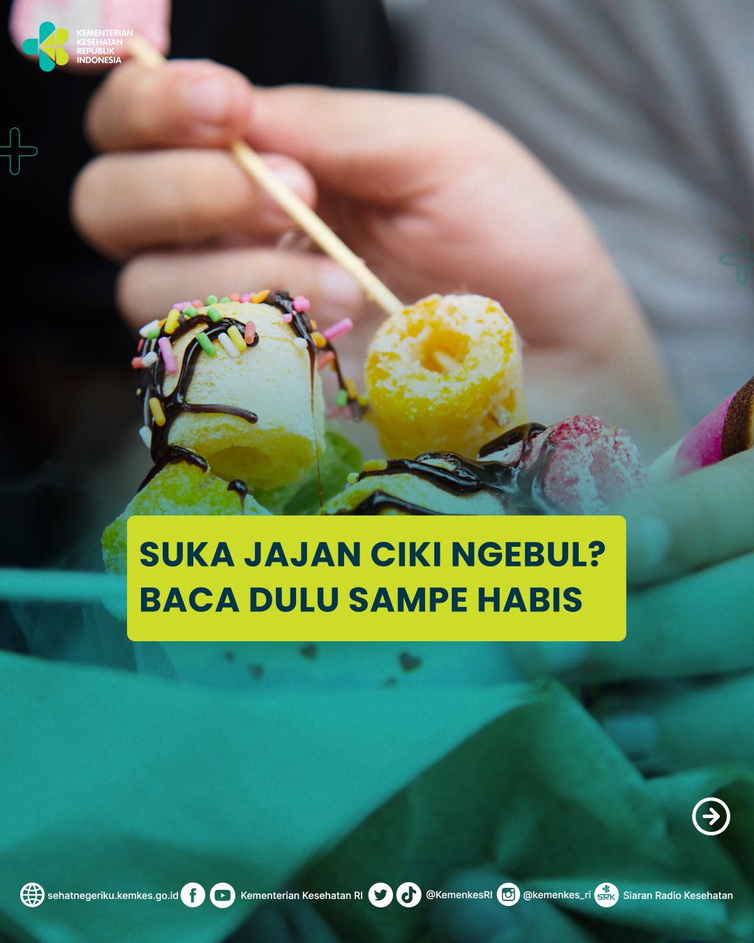 SUKA JAJAN CIKI NGEBUL? SIMAK BERITA BERIKUT