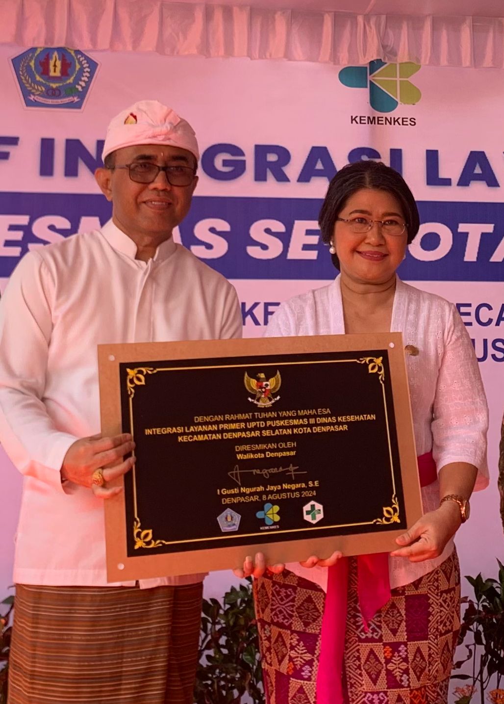 Kick Off Integrasi Layanan Primer Puskesmas Kota Denpasar
