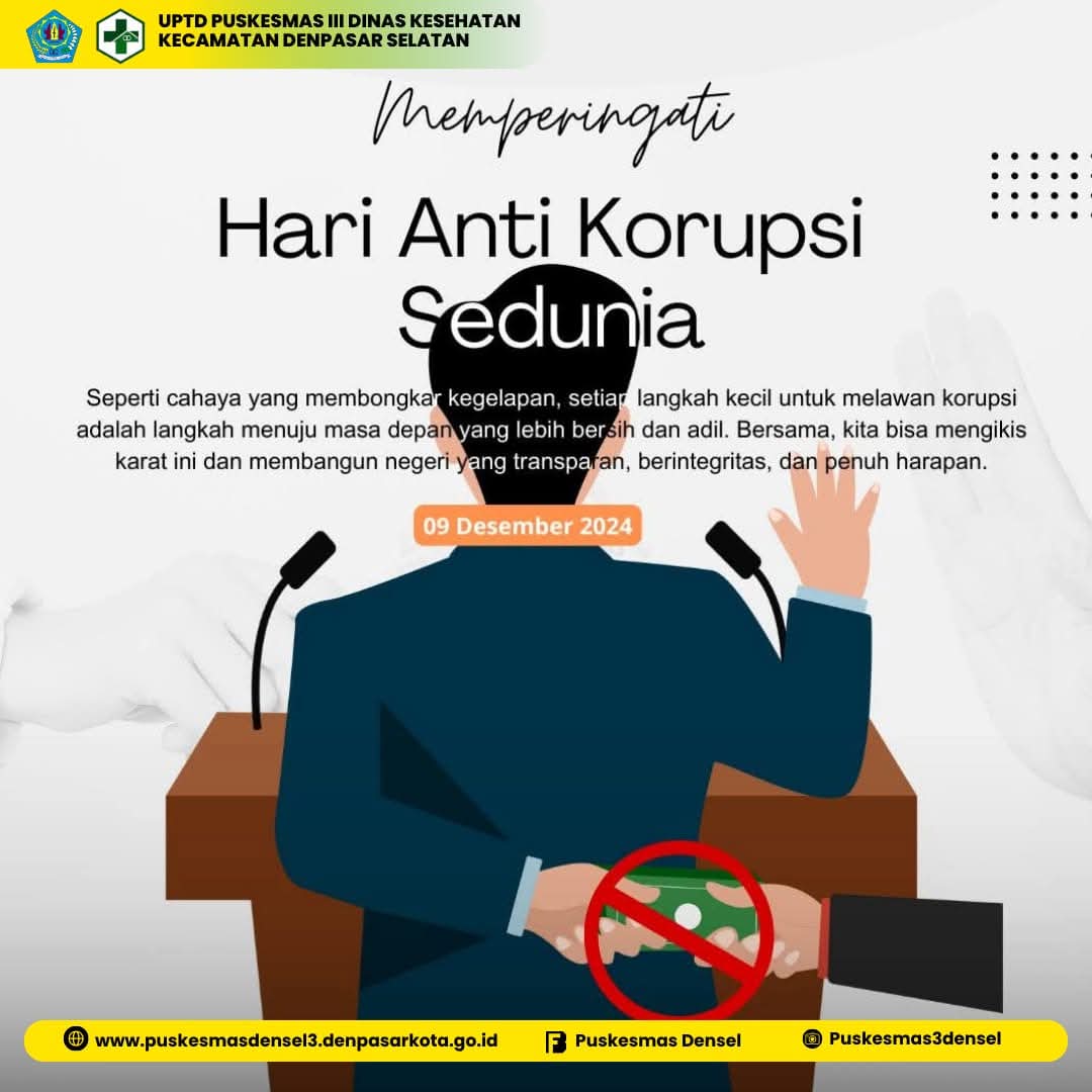 HARI ANTI KORUPSI SEDUNIA