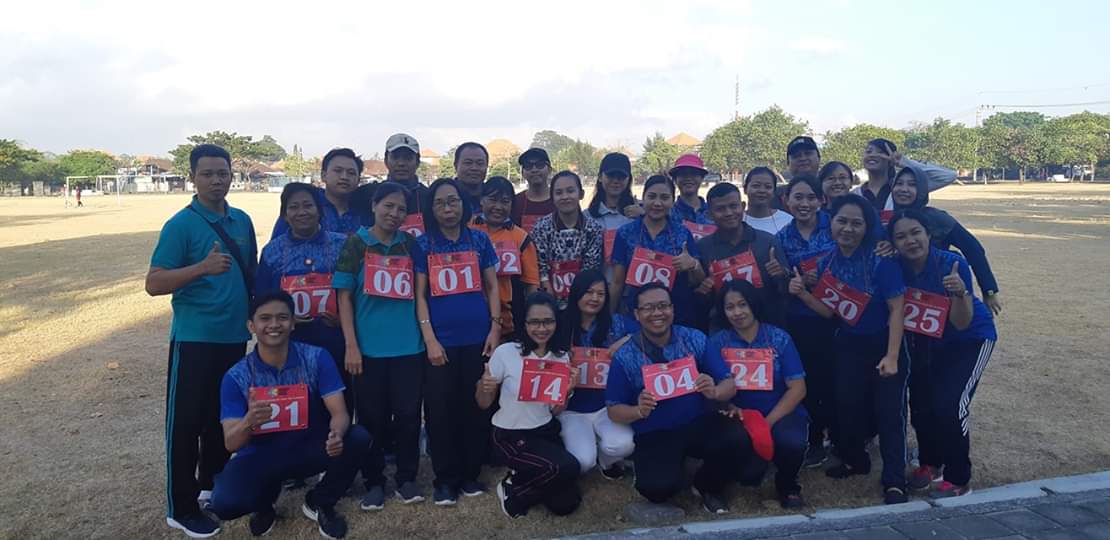 Tes Kebugaran Kesehatan Staf UPTD Puskesmas III Dinas Kesehatan Kecamatan Denpasar Selatan