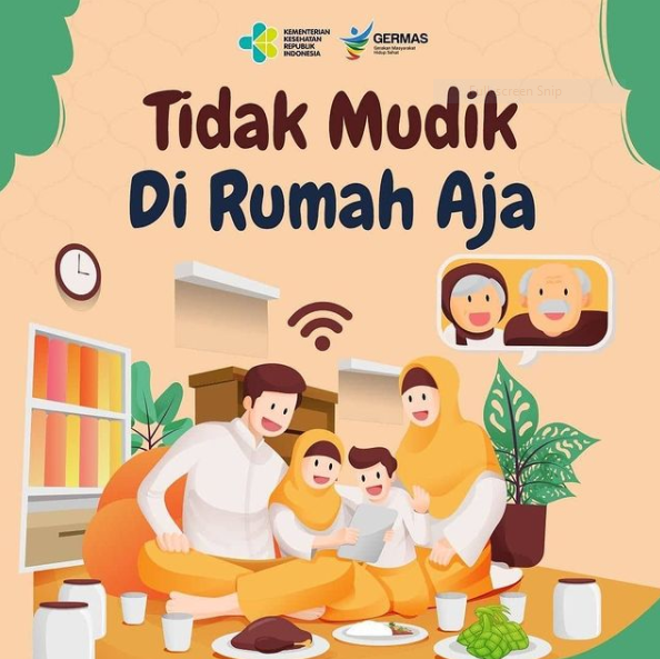 TIDAK MUDIK, DIRUMAH AJA!!!