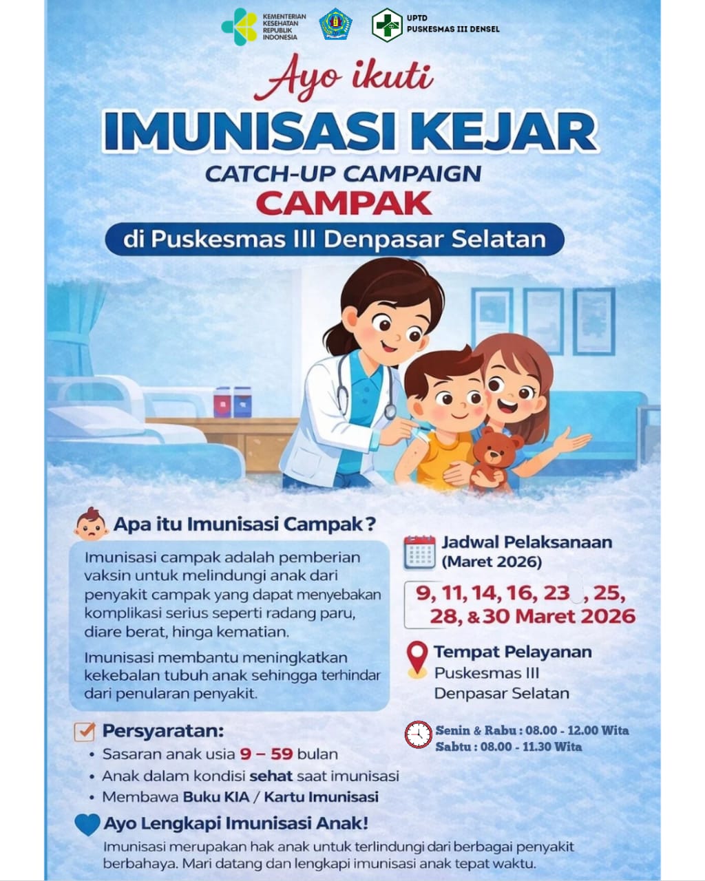IMUNISASI KEJAR CATCH UP CAMPAIGN CAMPAK