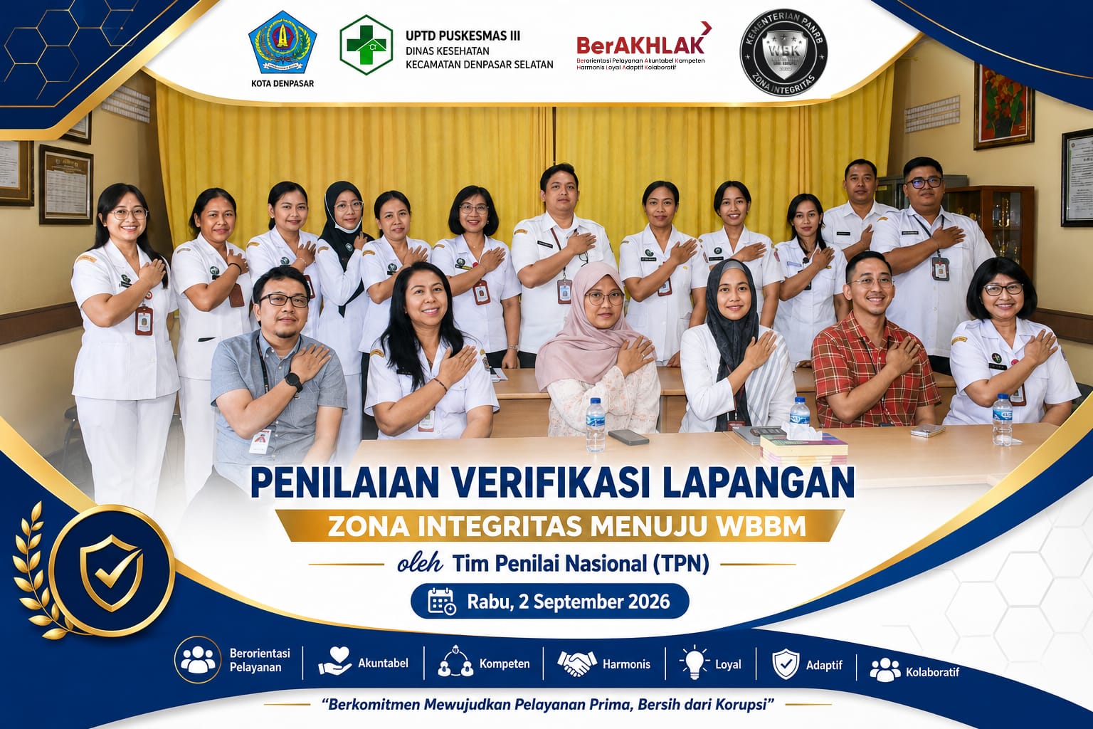 VERIFIKASI LAPANGAN ZONA INTEGRITAS MENUJU WBBM